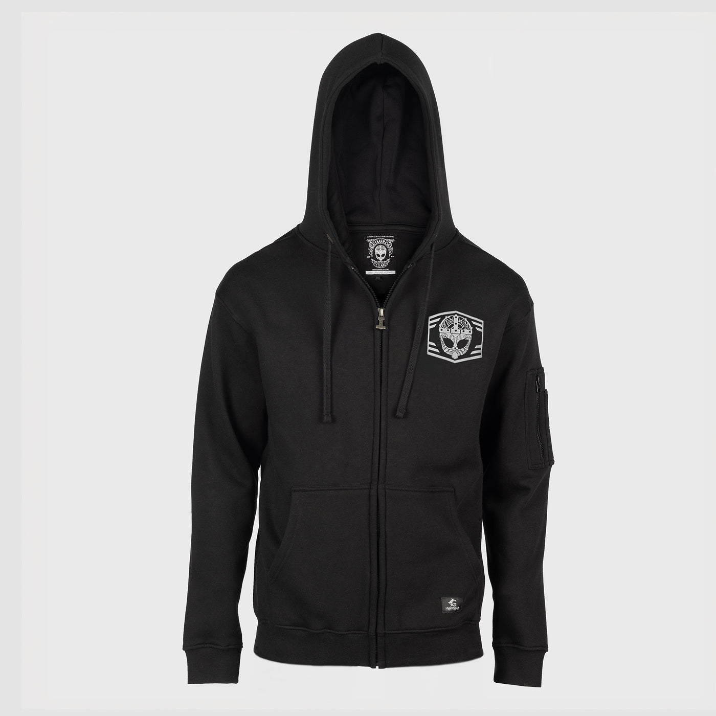 Premium Hoodie, Grimfrost, Schwarz