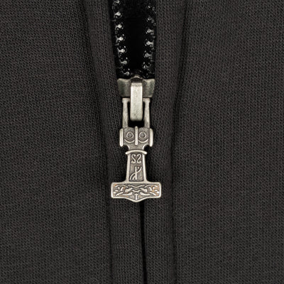 Premium Zoodie, Clan Helmet, Black