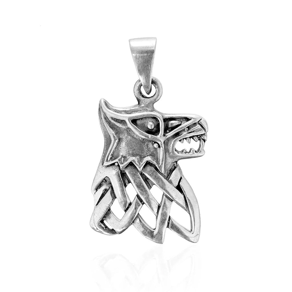 Fenrir Anhänger, Silber