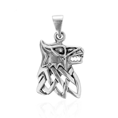Fenrir Anhänger, Silber