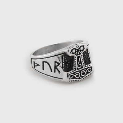 Mjölnir Ring, Edelstahl