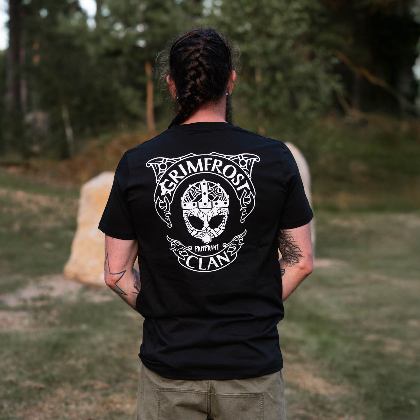 Premium Tee, Grimfrost Clan, Black