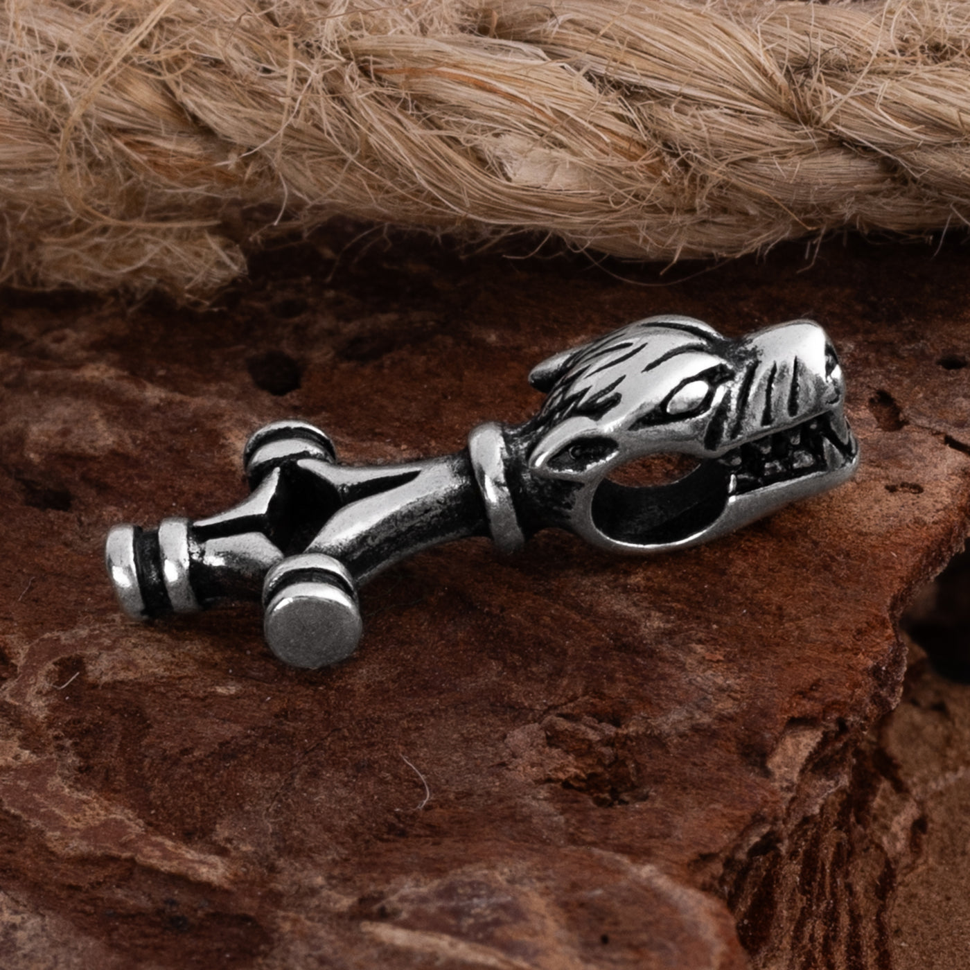 Isländischer Hammer, Small, Silber