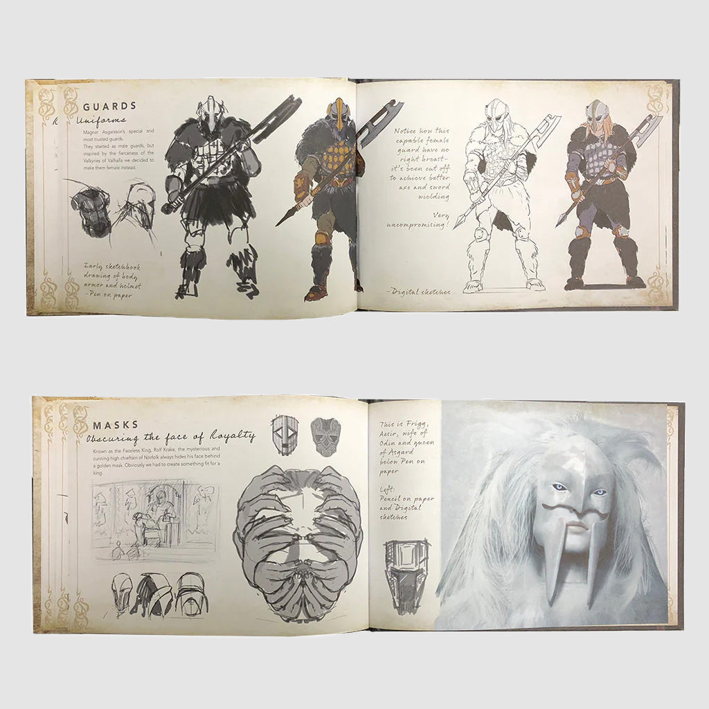 Fall of Gods Sketchbook