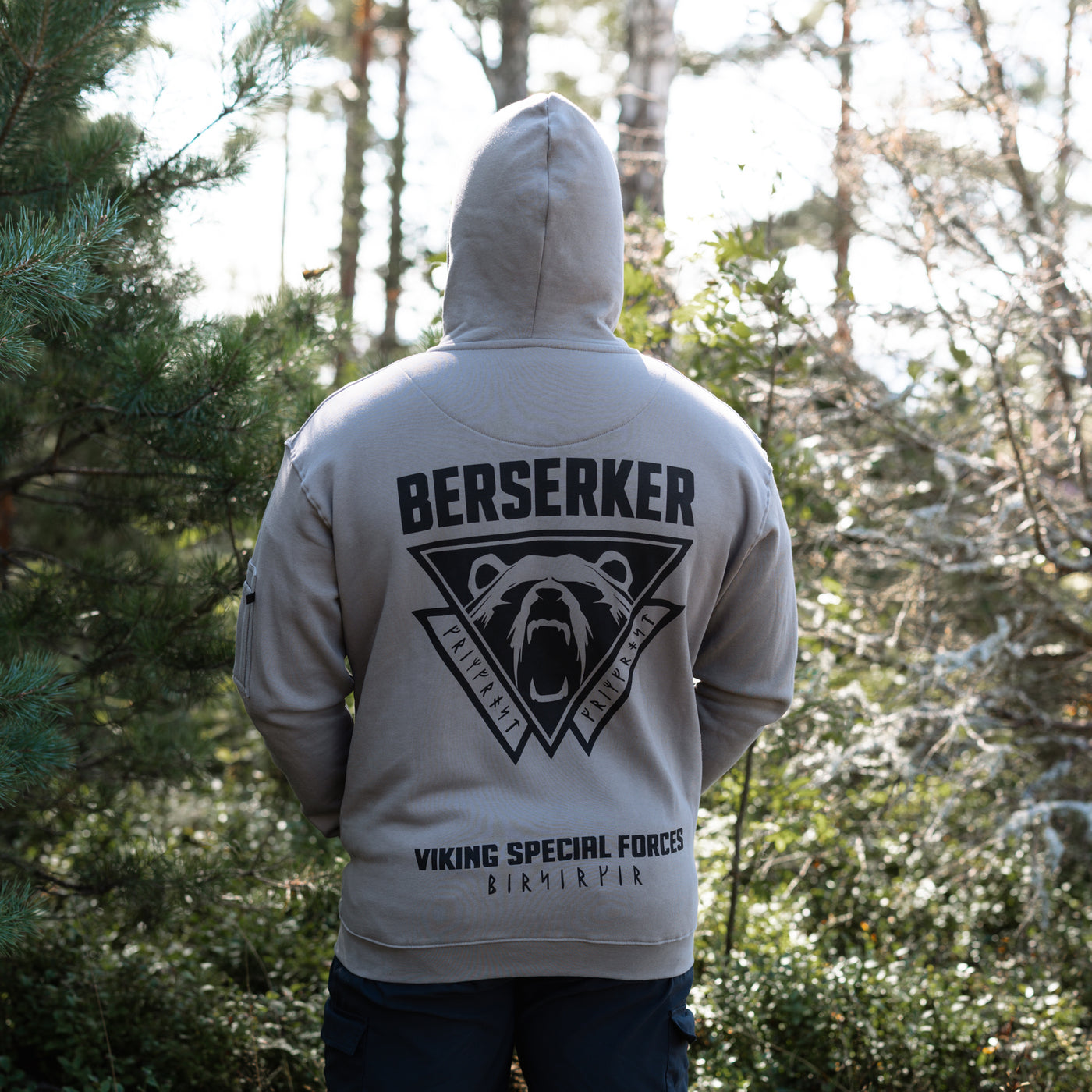 Premium Zoodie, Berserker, Grau