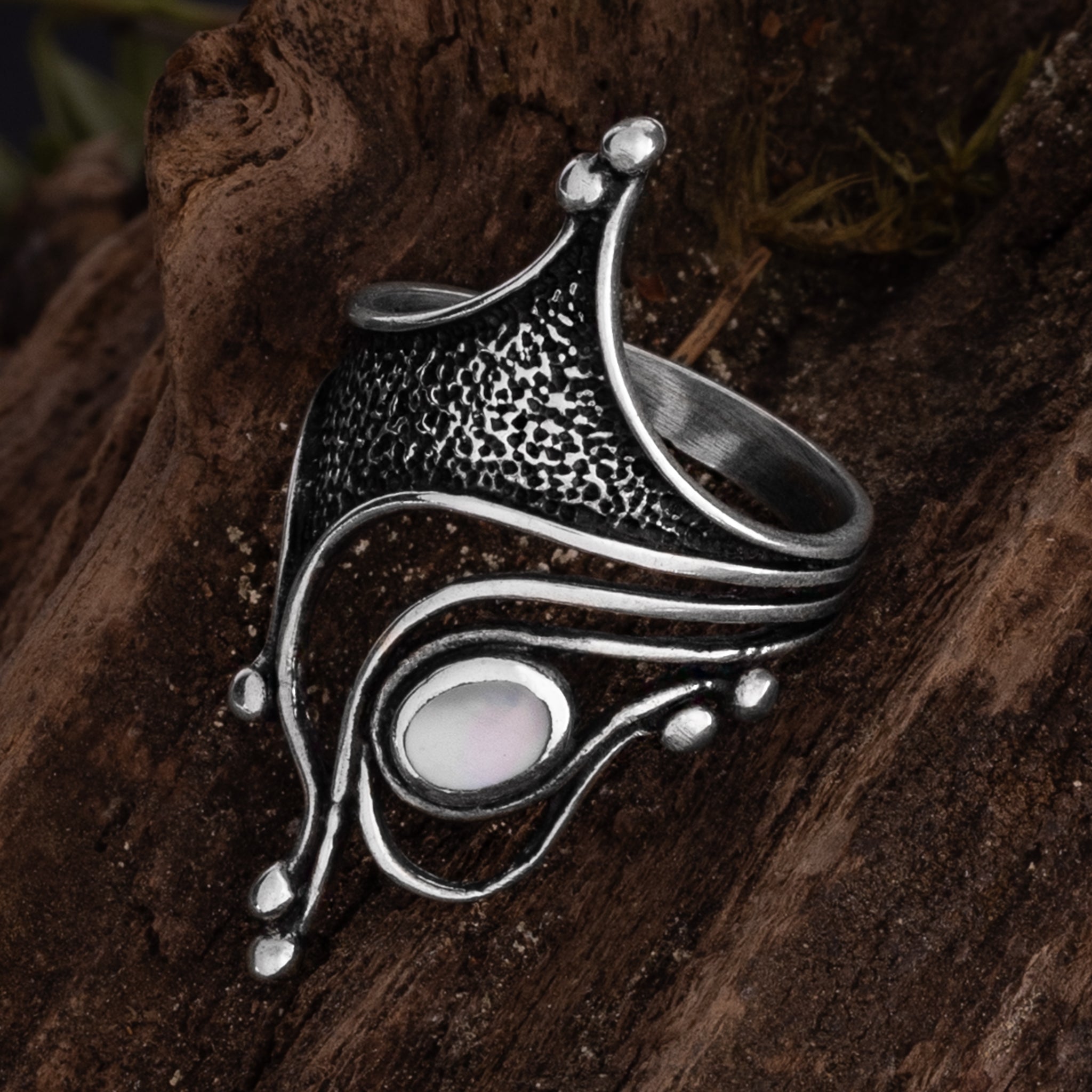 Eye Ring, Silver – Grimfrost Intl