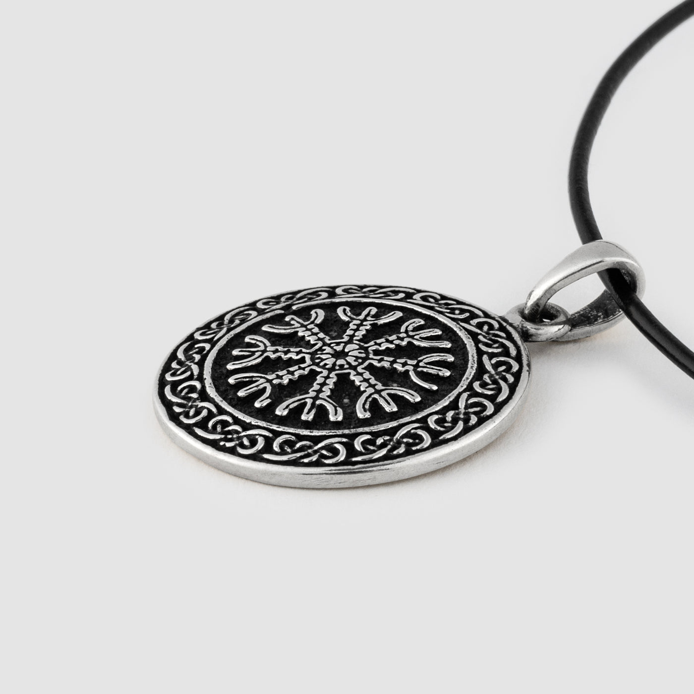 Aegishjálmur Amulet, Silver