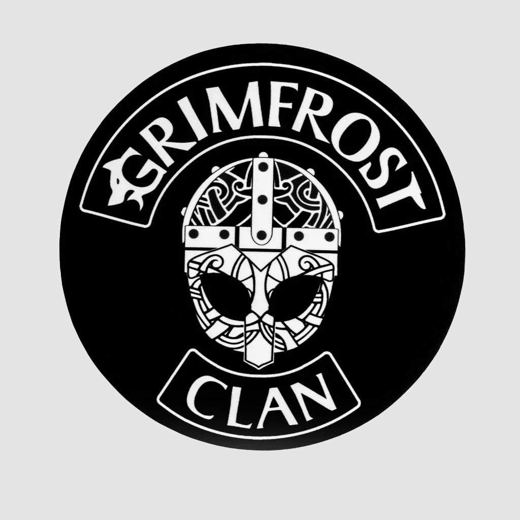 Grimfrost Clan Sticker, Round