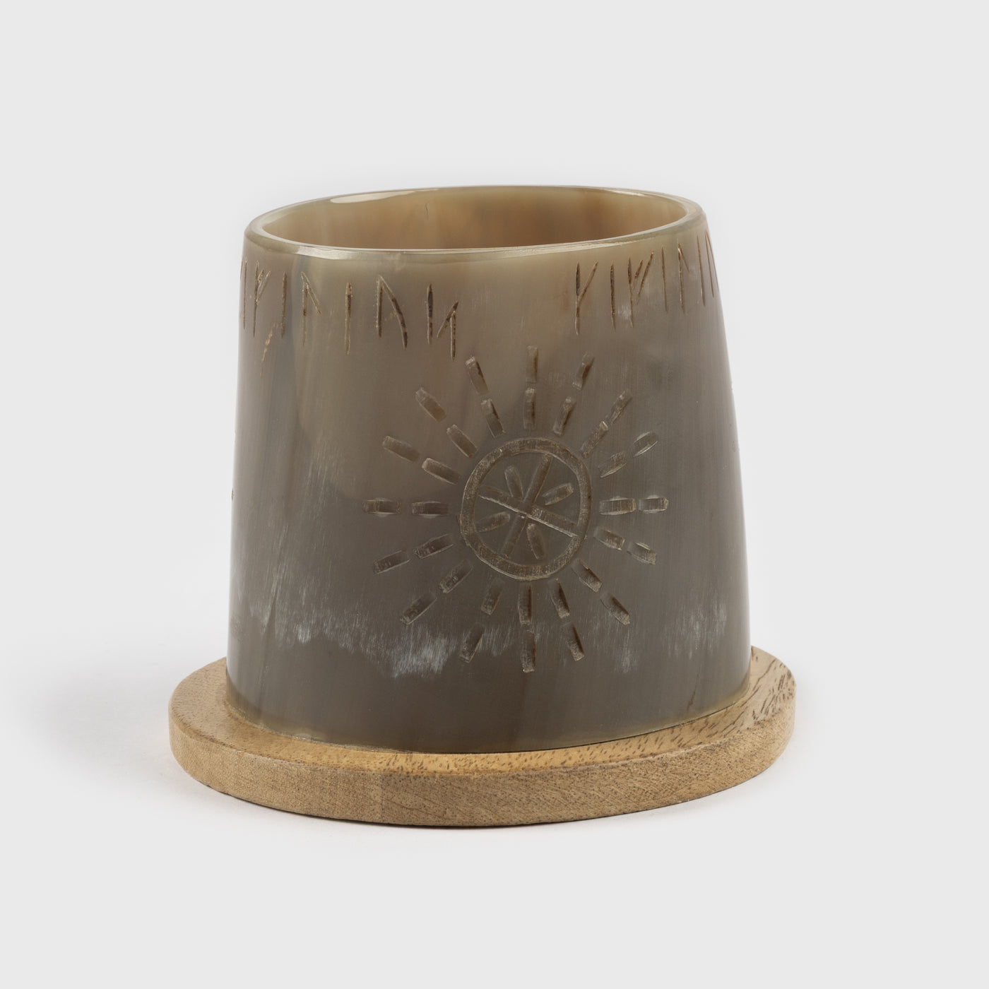 Horn Teelichthalter