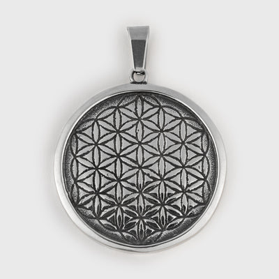 Valknut Amulet, Stainless Steel