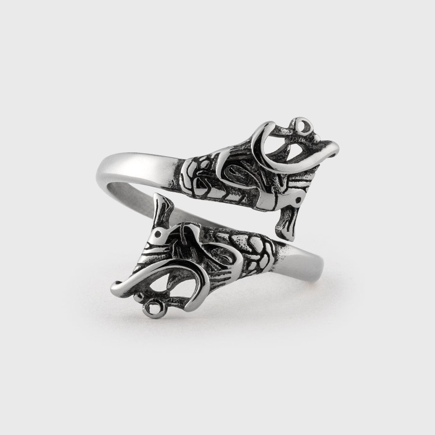 Lindwurm Ring, Edelstahl