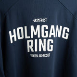 Half-Zip, Holmgang Ring, Blau