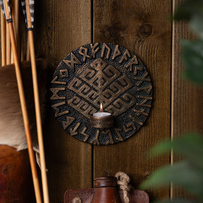 Wand-Teelichthalter, Yggdrasil – Grimfrost Intl