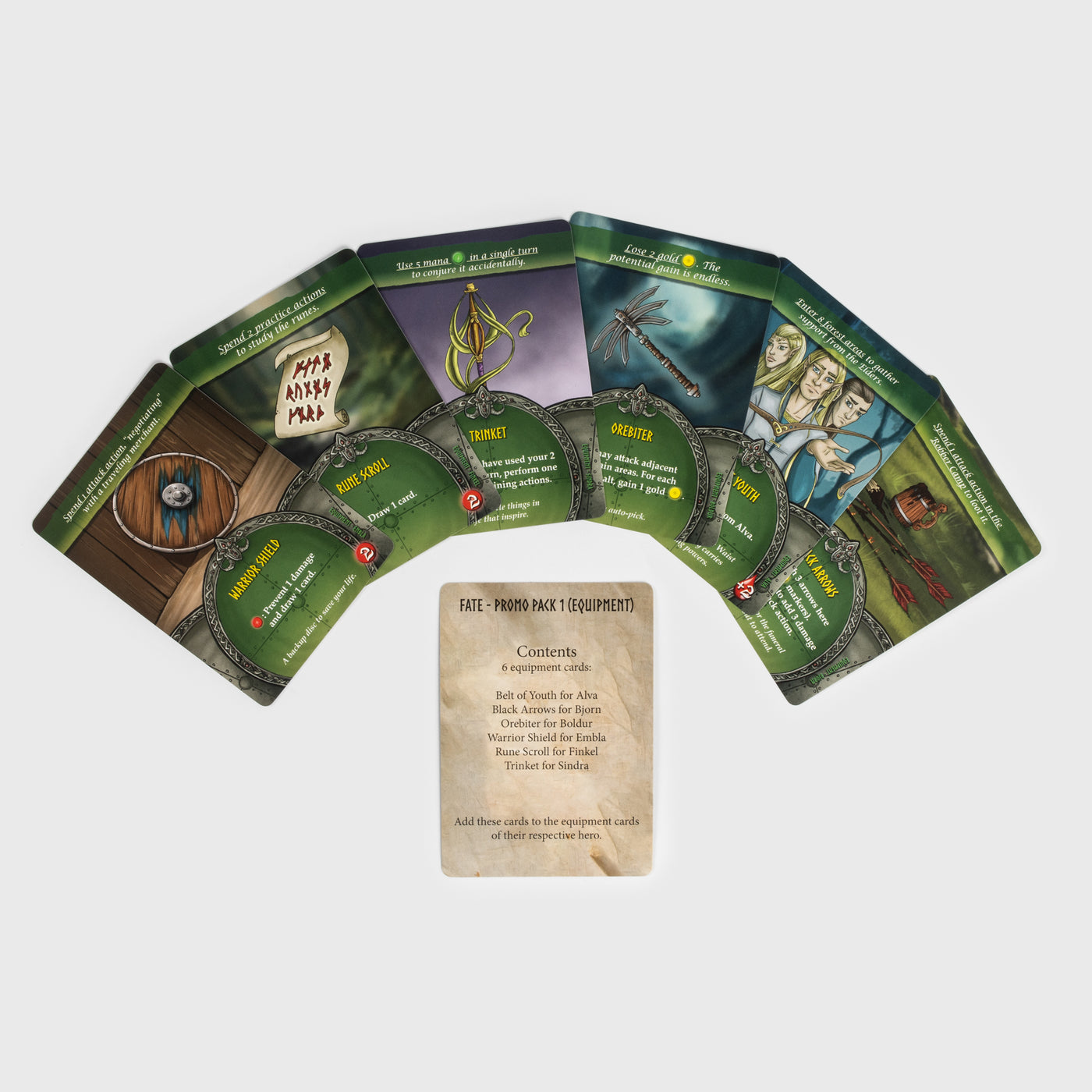 Fate, Promo Pack 1 - Hero Equipment