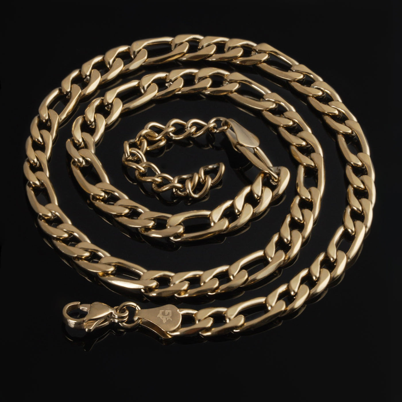 Figaro Chain, Vergoldet