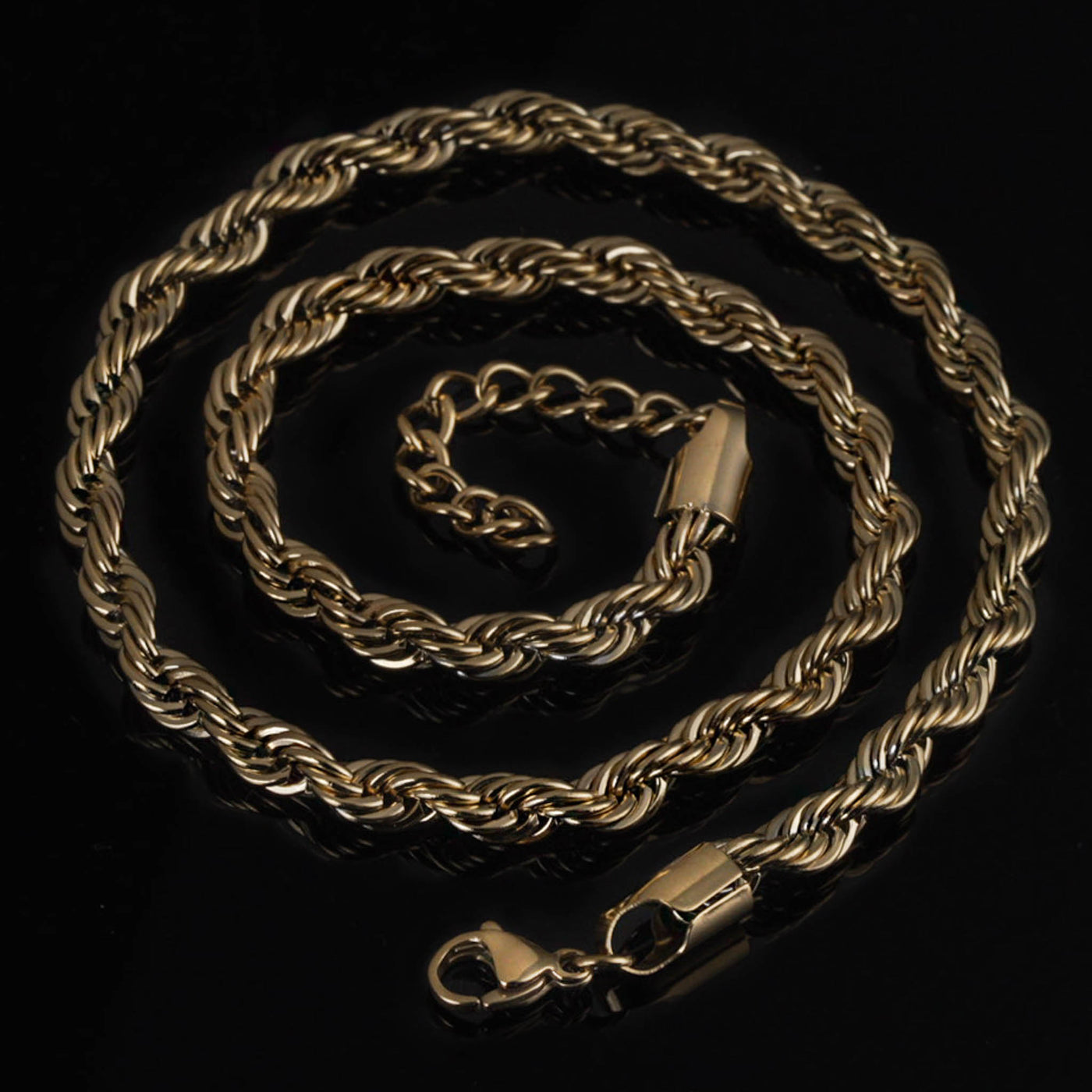 Rope Chain, Vergoldet