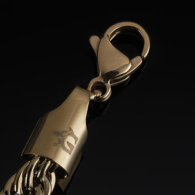 Rope Chain, Vergoldet