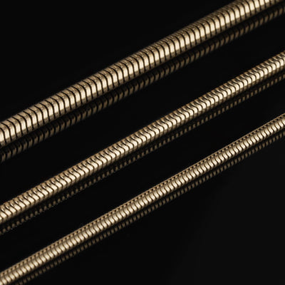 Snake Chain, Vergoldet