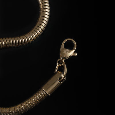 Snake Chain, Vergoldet