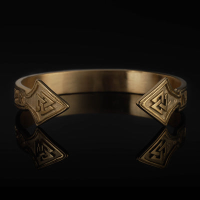 Odin Cuff, Gold Plated