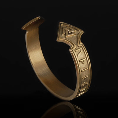 Odin Cuff, Gold Plated