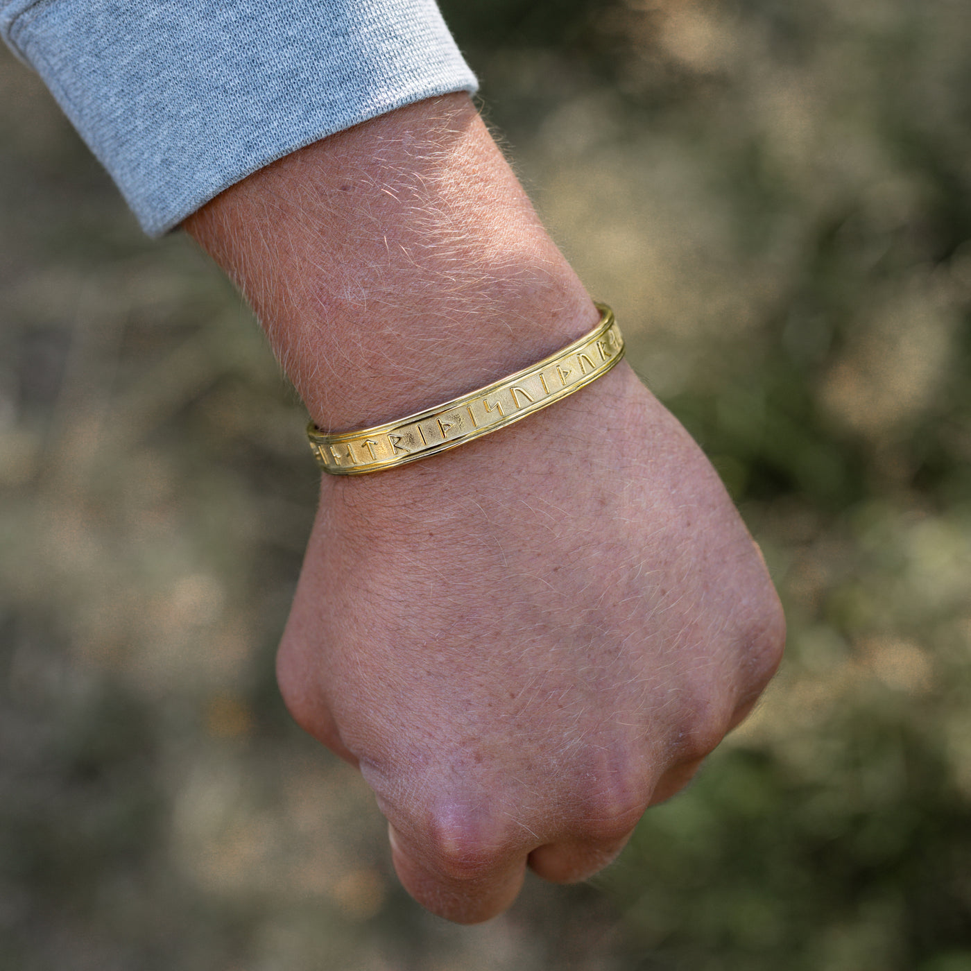 Odin Cuff, Gold Plated