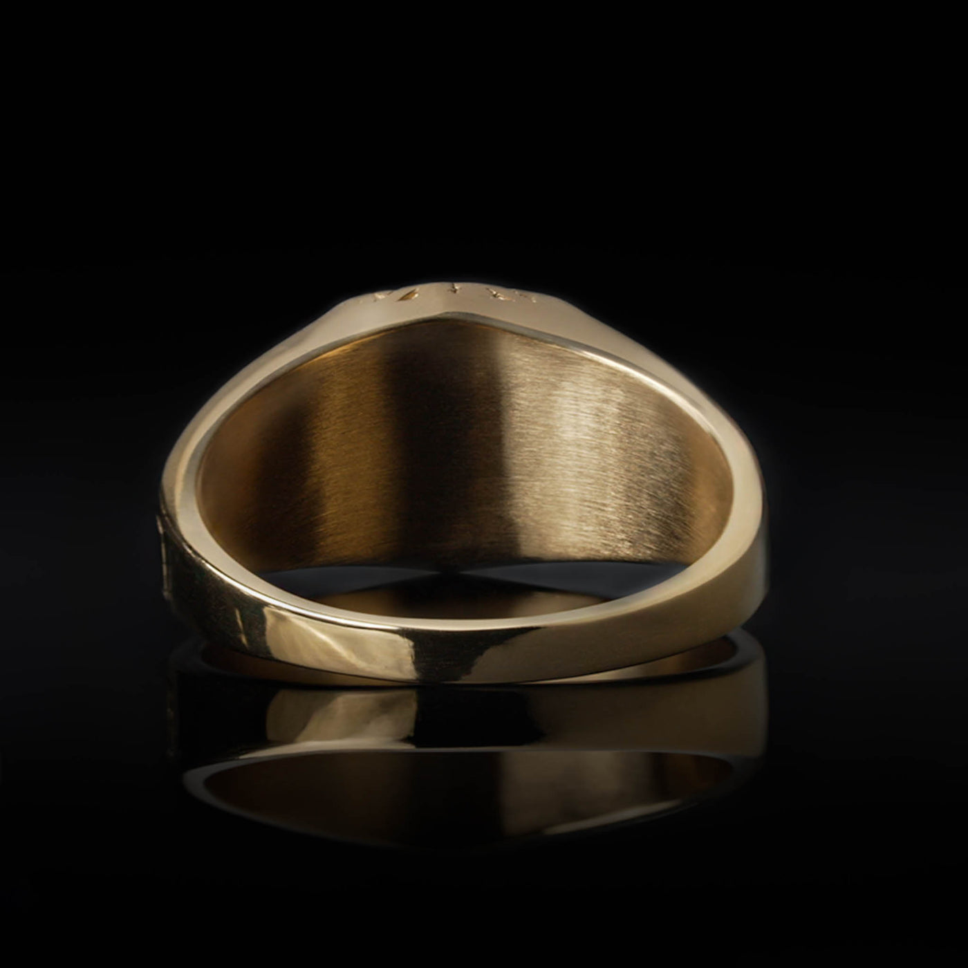 Mjolnir Ring, Gold Plated