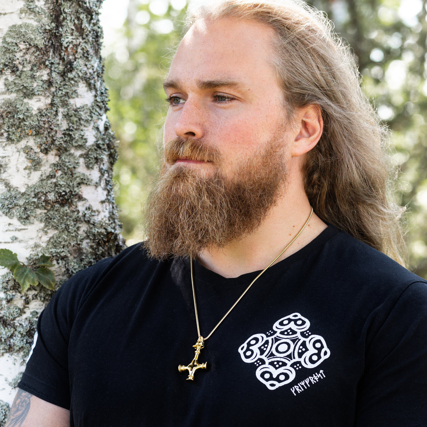 Isländischer Hammer, Large, Vergoldet