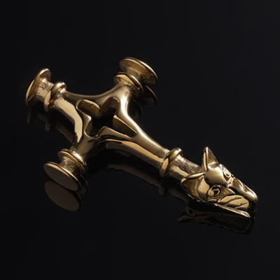 Isländischer Hammer, Large, Vergoldet