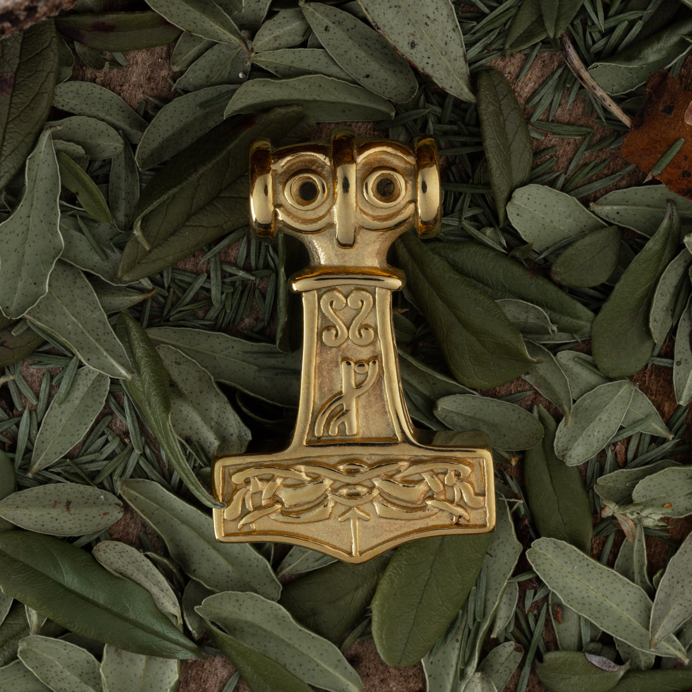 Grimfrost Thorshammer, Vergoldet