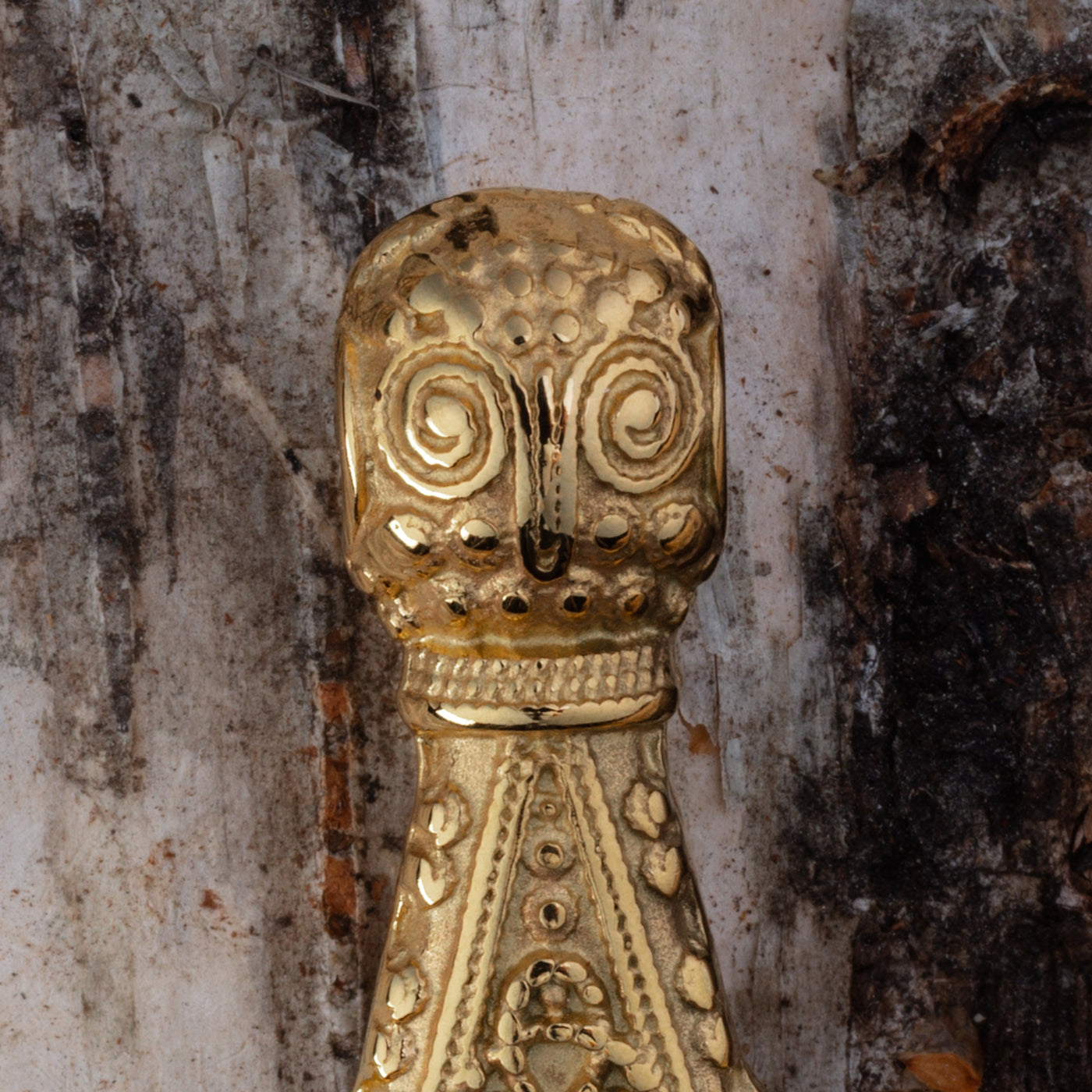 Öland Thorshammer, Vergoldet