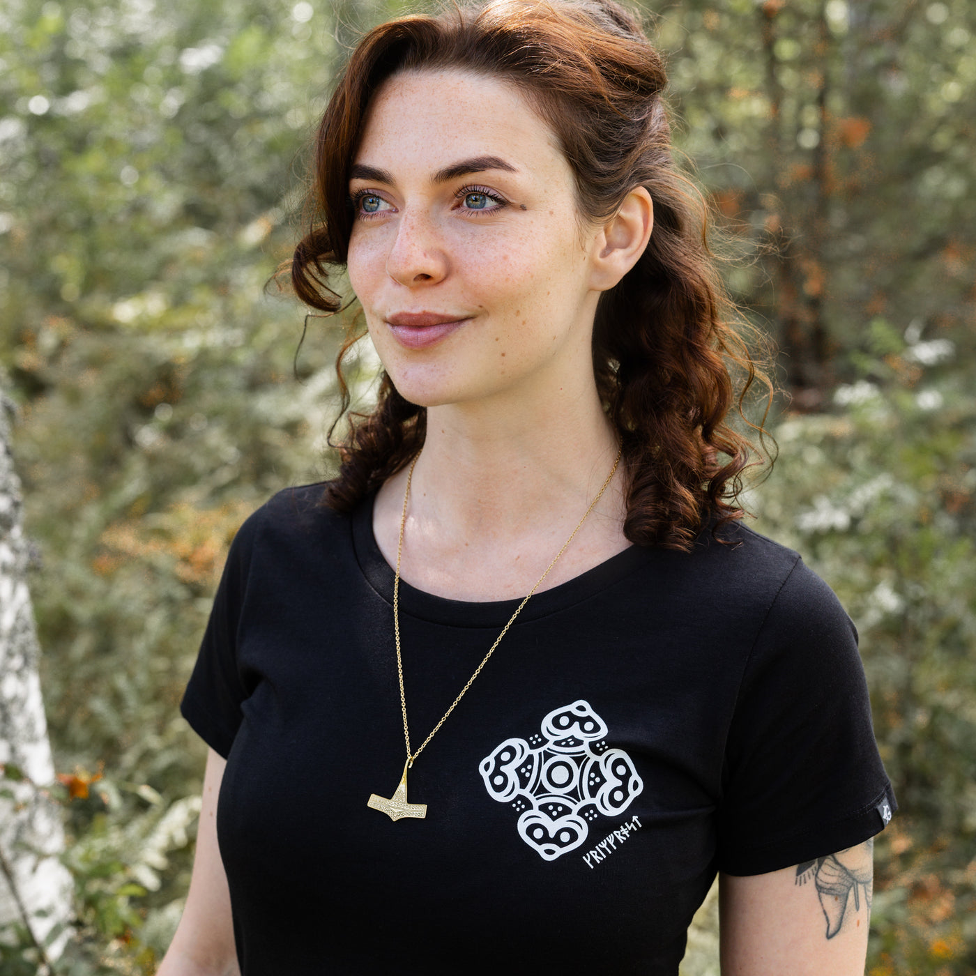 Bornholm Thorshammer, Vergoldet