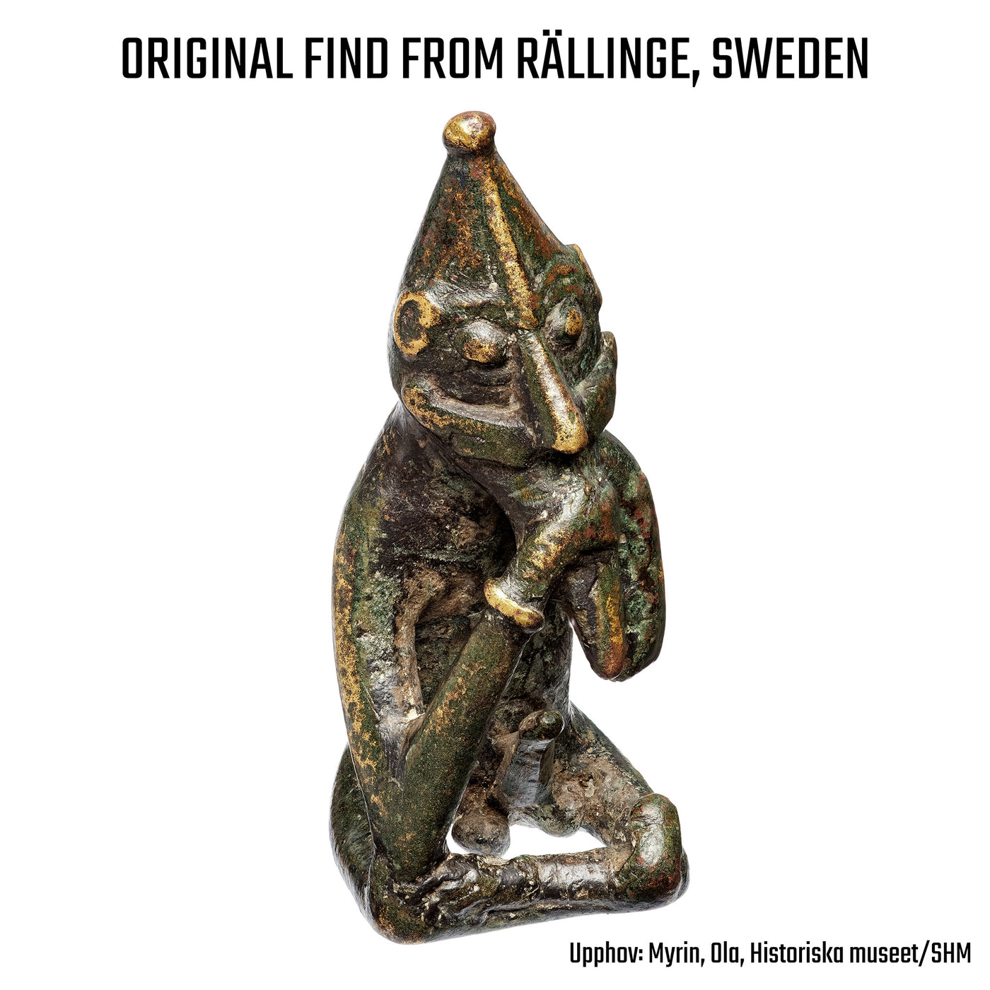 Freyr Ohrringe, Bronze