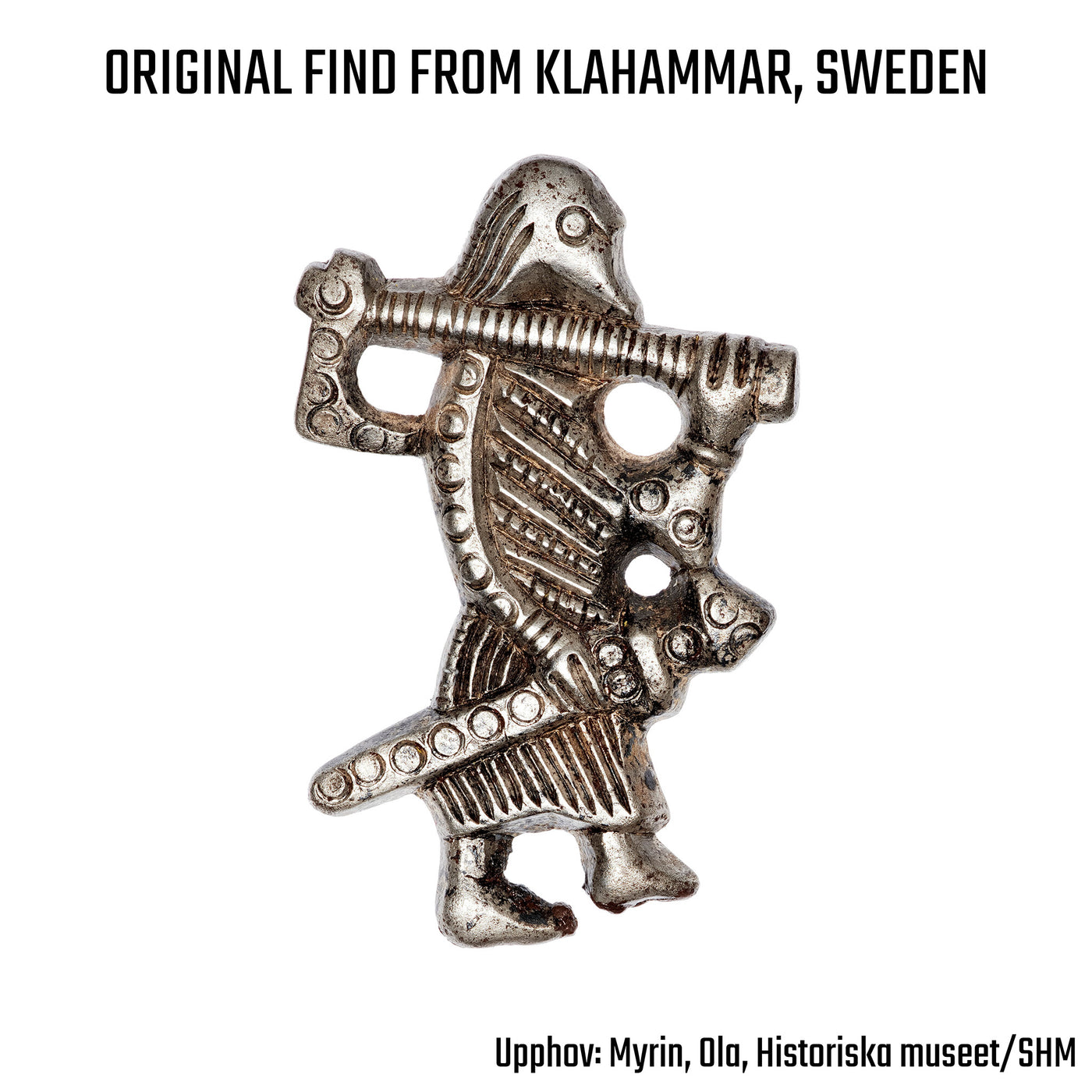 Klahammar Viking Pendant, Silver