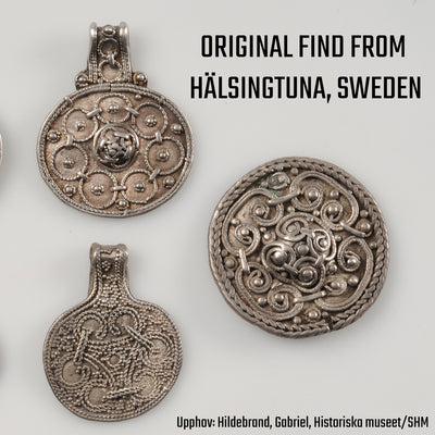 Premium Filigrane Brosche, Silber