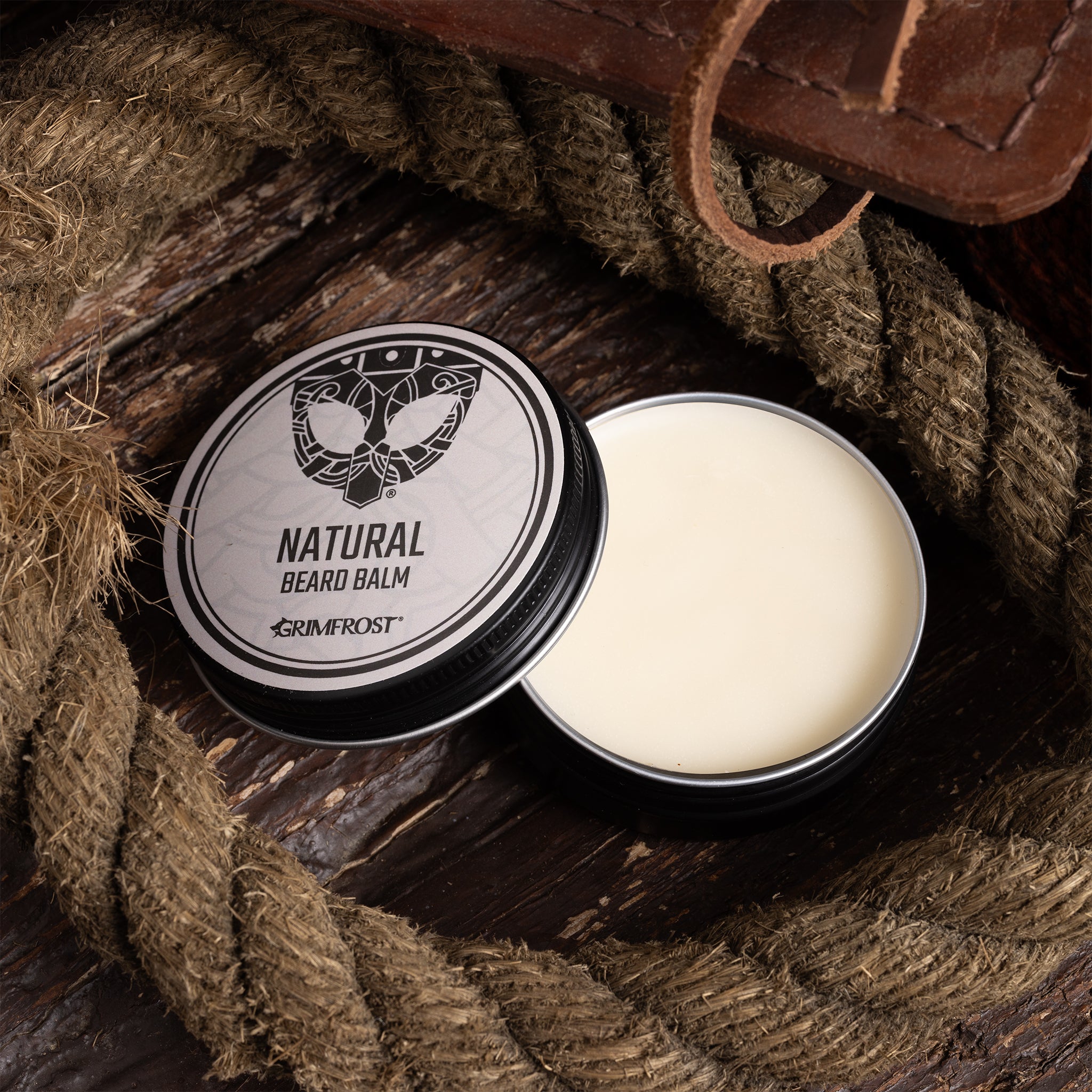 Grimfrost Bartbalsam, Natural – Grimfrost Intl