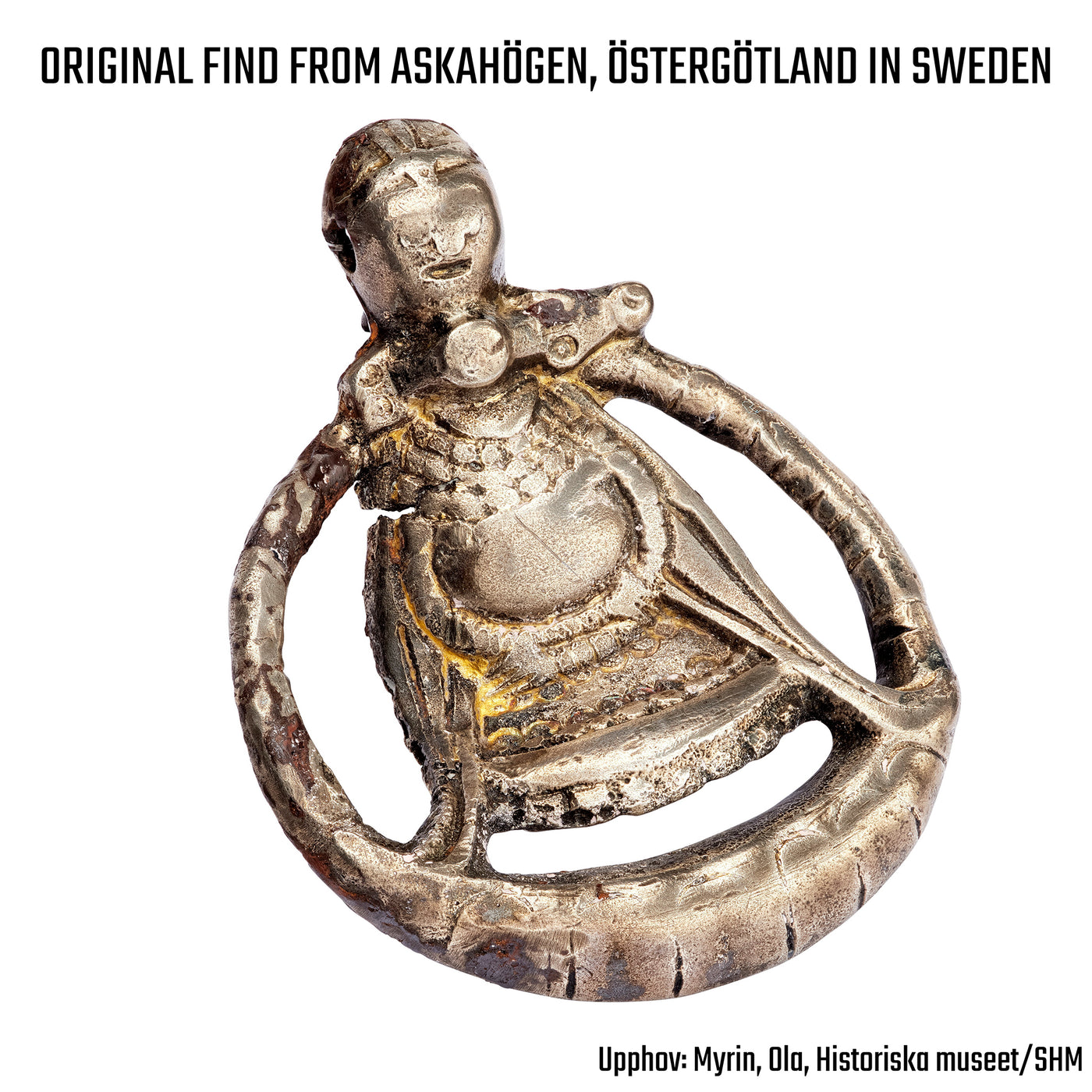 Freyja Amulet, Bronze