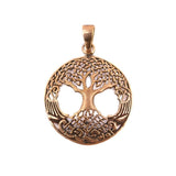 Viking Jewelry - Yggdrasil Amulet, Bronze - Grimfrost.com