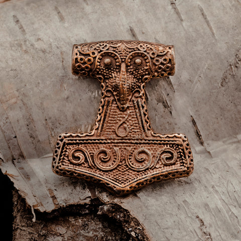 Skane Thorshammer, Large, Bronze