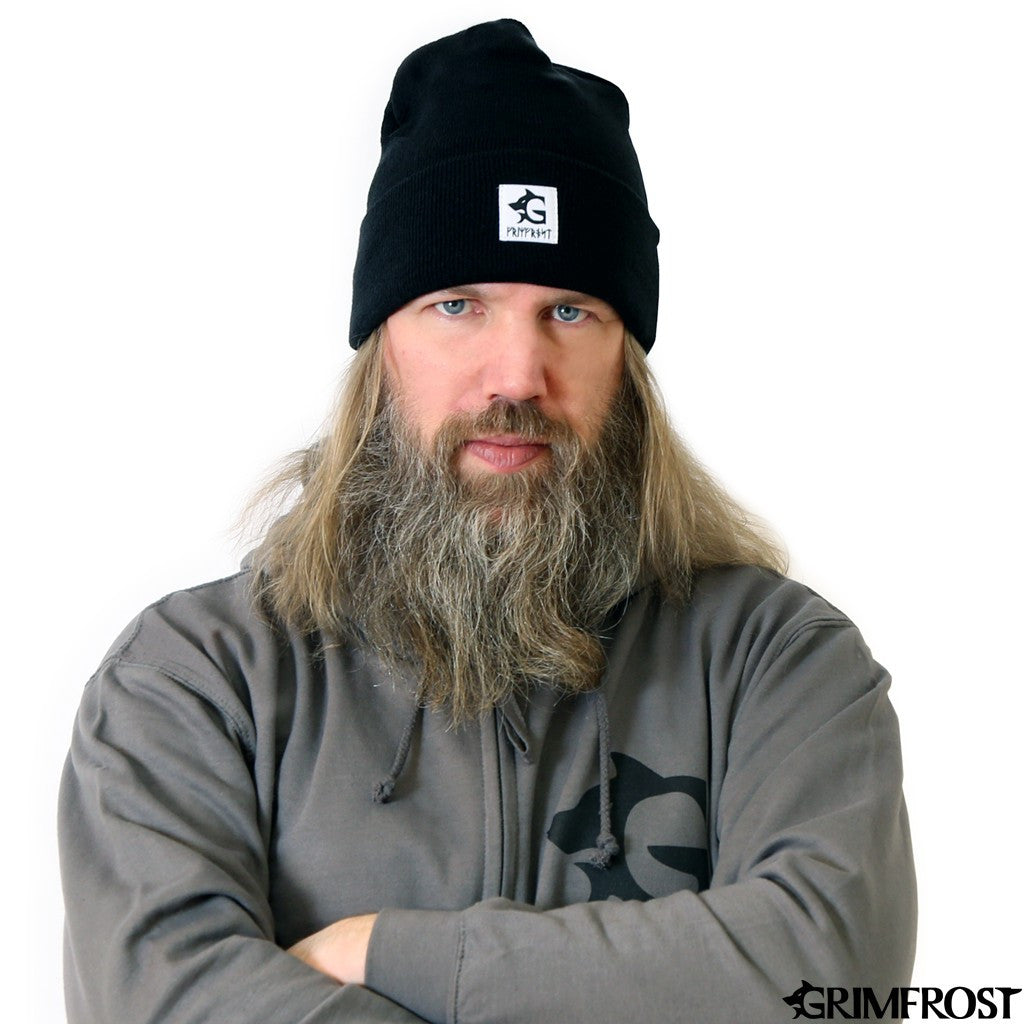 Beanies - Grimfrost Watch Hat, Black - Grimfrost.com