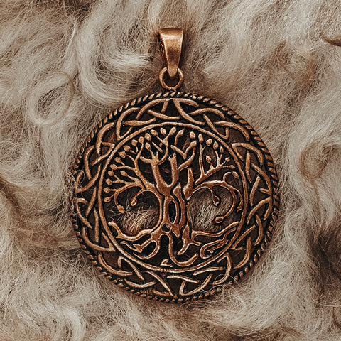 Yggdrasil Amulett, Bronze
