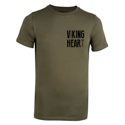 Premium Tee, Viking Heart, Grün