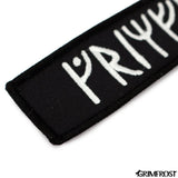 Grimfrost Runic Patch, Besteckt