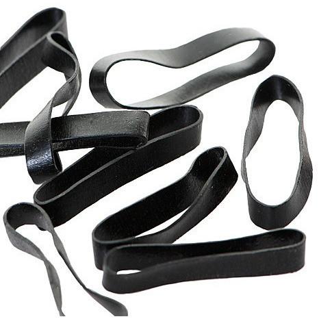 Beard Rings - Beard Silicone Bands, Black - Grimfrost.com
