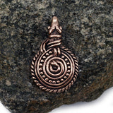 Nidhöggr Amulett, Bronze