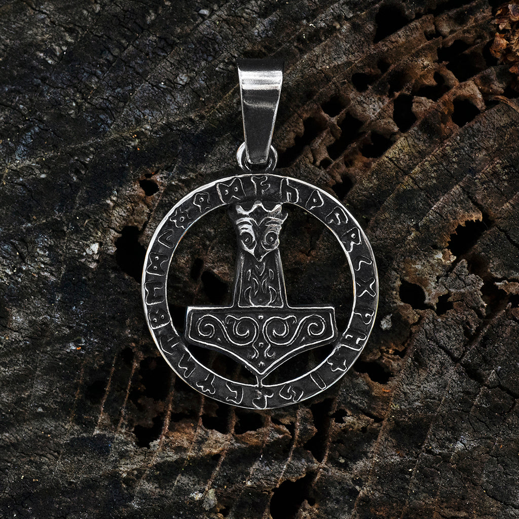 Rune Thor's Hammer, Stainless Steel – Grimfrost Intl