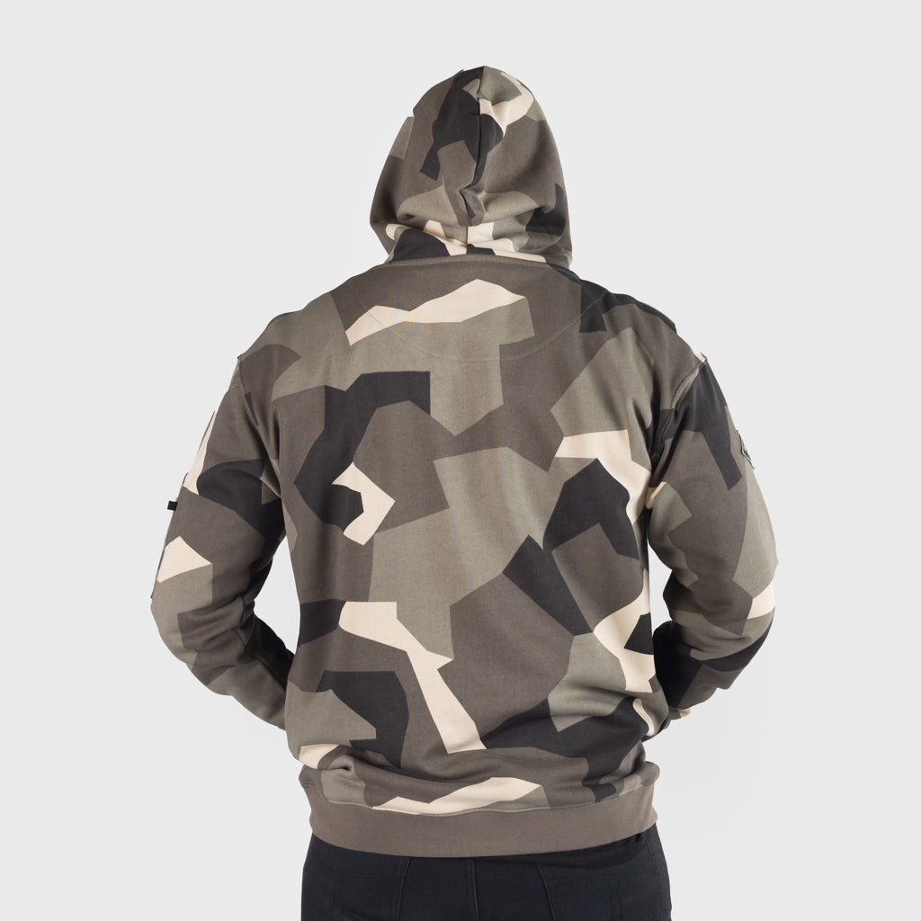 Premium Hoodie, Grimfrost, M90 Braun Camo