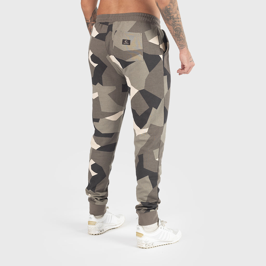 Premium Jogginghose, Grimfrost, M90 Braun Camo