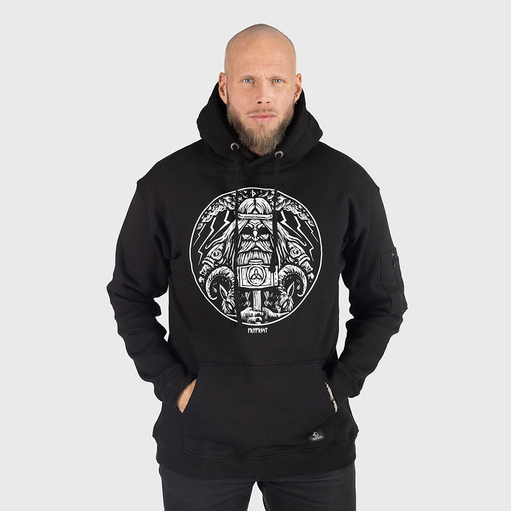 Premium Hoodie, Thor, Schwarz