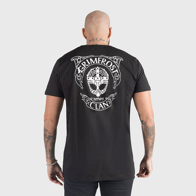 Premium Tee, Grimfrost Clan Mask, Schwarz